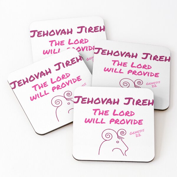 Item preview, Jehovah Jireh Pink designed and sold by Miles-and-Daisy.