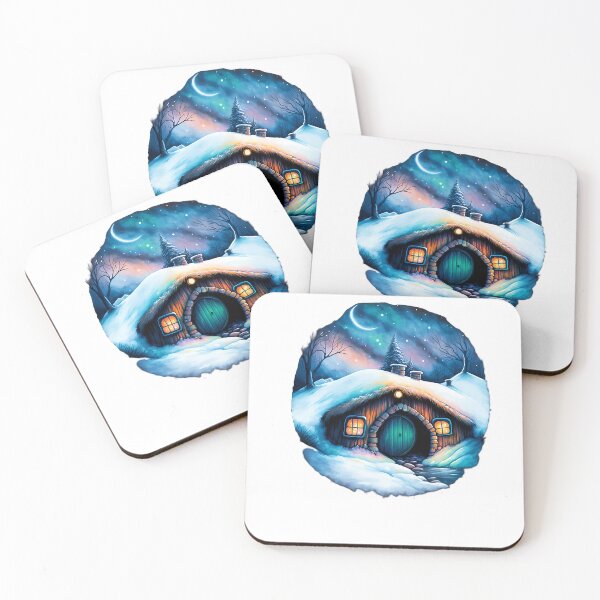 Item preview, Round Doors in Winter - Fantasy designed and sold by casper-charmain.