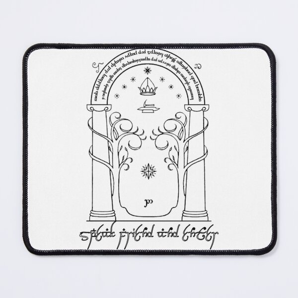 Item preview, Speak Friend _amp_ Enter (Door of Moria) designed and sold by casper-charmain.