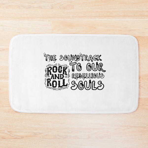 Item preview, Rock and roll: the soundtrack to our rebellious souls designed and sold by DeluxBee.