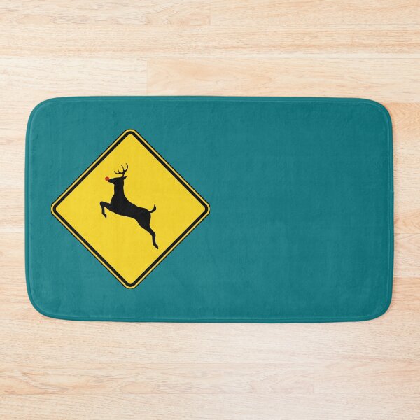 Item preview, Rudolph Deer Crossing Sign  designed and sold by Zennikimchiasan.