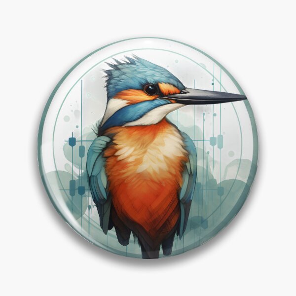 Item preview, King Fisher designed and sold by InkLines.