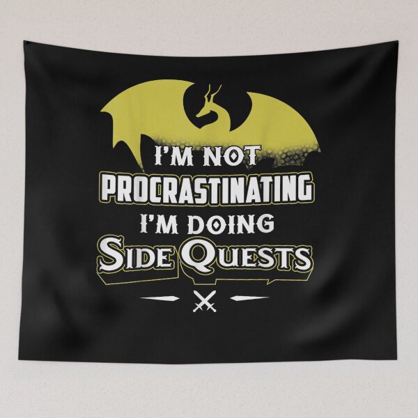 Item preview, Dragon I'm Not Procrastinating I'm Doing Side Quests designed and sold by Ryszard bialosiewicz.