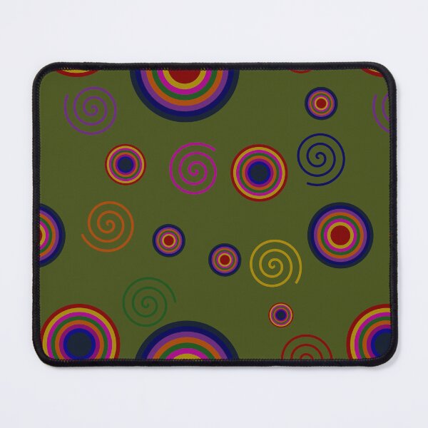 Item preview, Pride: Rainbow coloured Circles: On Green designed and sold by TheScraggyBeard.