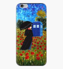 Frau Poppins mit Telefon-Box in Rosenfeldern iPhone-Hülle & Cover