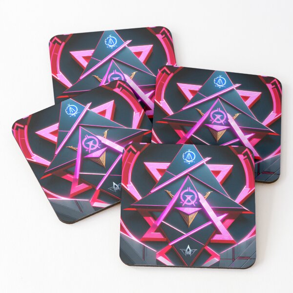 Item preview, Symbol masons in style cyberpunk. Cyber, dystopian future 2 designed and sold by Vegan-Cult.