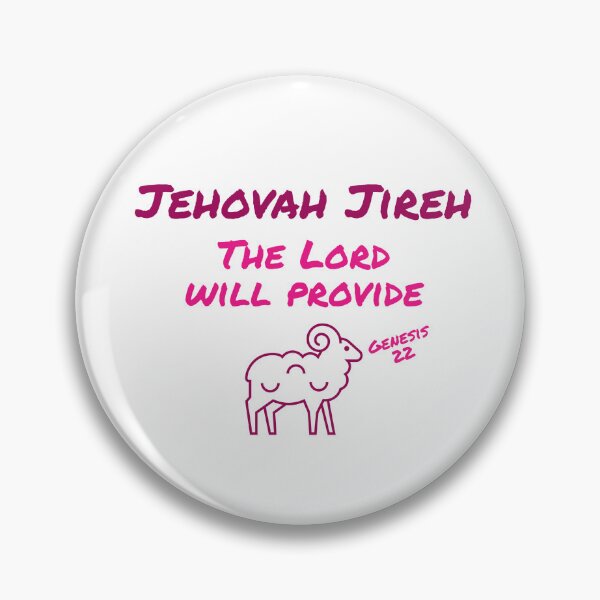 Item preview, Jehovah Jireh Pink Ram designed and sold by Miles-and-Daisy.