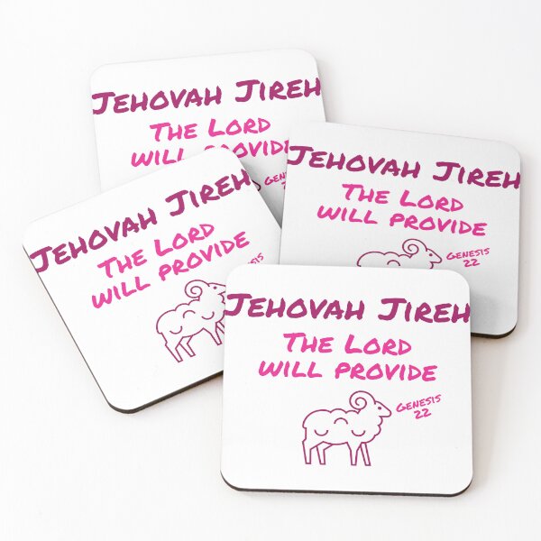 Item preview, Jehovah Jireh Pink Ram designed and sold by Miles-and-Daisy.