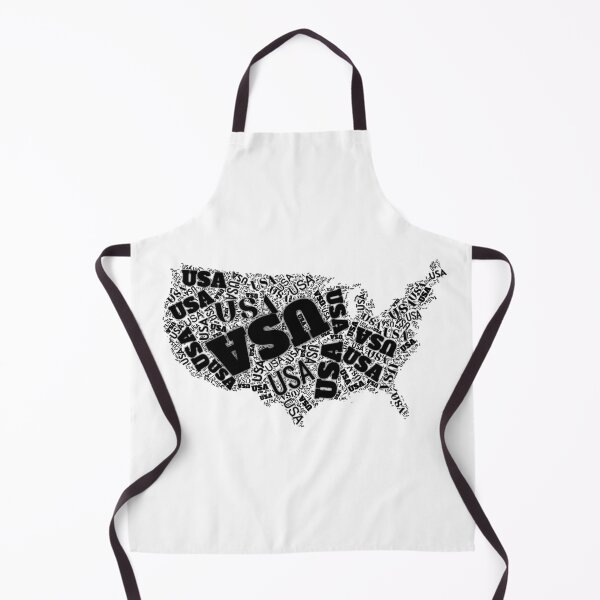 Item preview, usa map typography designed and sold by DeluxBee.