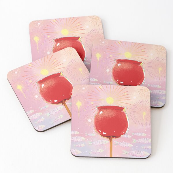 Item preview, Japanese sugar apples with pastel sparklers designed and sold by Jnnnnn.
