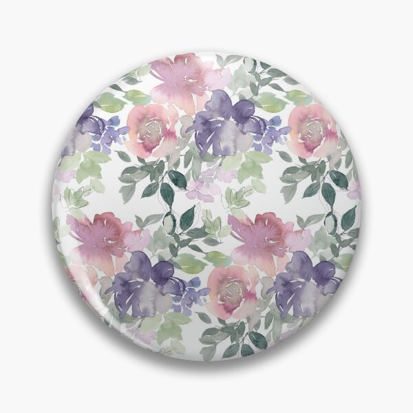 Item preview, Watercolor Flowers Seamless Pattern On Transparent Background  designed and sold by Vicky021.