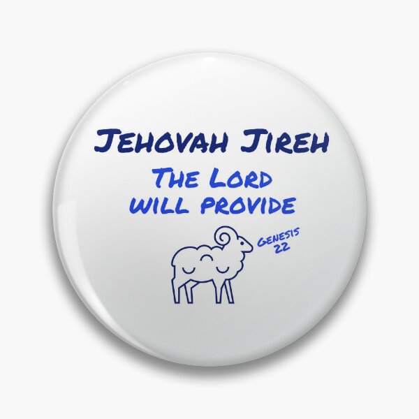 Item preview, Jehovah Jireh Blue Ram designed and sold by Miles-and-Daisy.