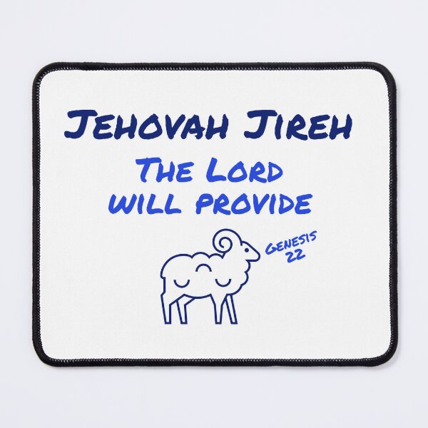 Item preview, Jehovah Jireh Blue Ram designed and sold by Miles-and-Daisy.