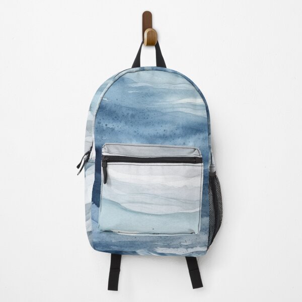 Item preview, Abstract Symphony: Mesmerizing Grey and Blue Paint Streaks designed and sold by aquinavortex.