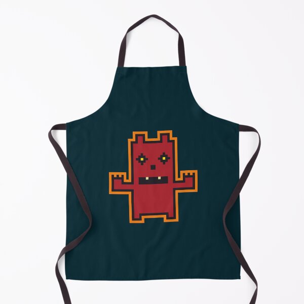 Item preview, Red Pixel Art Scare Bear designed and sold by hatchstones.