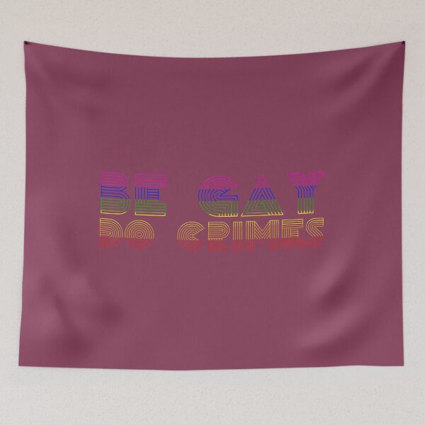 Item preview, Be Gay Do Crimes LGBT Bi Pan Trans Pride Meme Bisexual Flag 		 designed and sold by wjhvslyscz44.