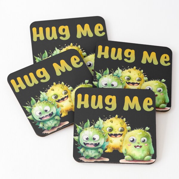 Item preview, Cute monsters - hug me - adorable creatures designed and sold by gammelbear.