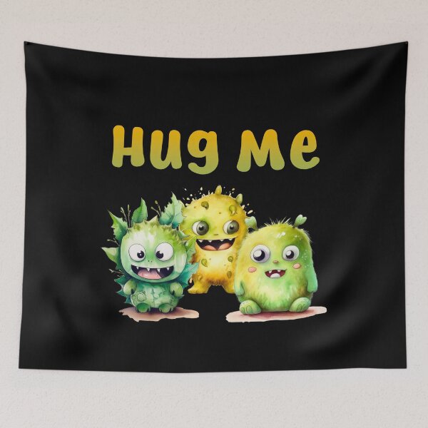 Item preview, Cute monsters - hug me - adorable creatures designed and sold by gammelbear.