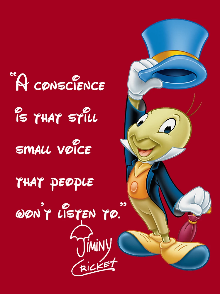 jiminy cricket conscience quotes