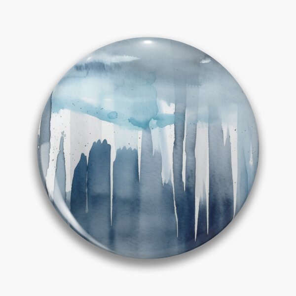 Item preview,  Abstract Symphony: Mesmerizing Grey and Blue Paint Streaks designed and sold by aquinavortex.