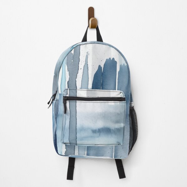 Item preview,  Abstract Symphony: Mesmerizing Grey and Blue Paint Streaks designed and sold by aquinavortex.