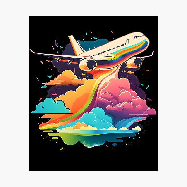 Item preview, Airplane Jet Aviation Flying Pilot Aeroplane Plane Sky Cloud designed and sold by farhanhafeez.