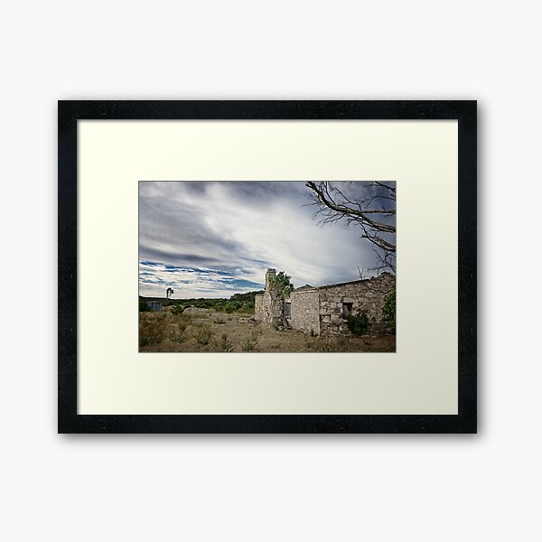 Ruined! Framed Art Print