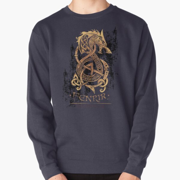 Fenrir: The Nordic Monster Wolf Pullover Sweatshirt