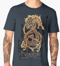 Fenrir: The Nordic Monster Wolf Men's Premium T-Shirt