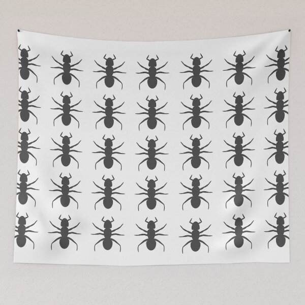 Item preview, Ants insect seamless pattern designed and sold by MPDesign84.