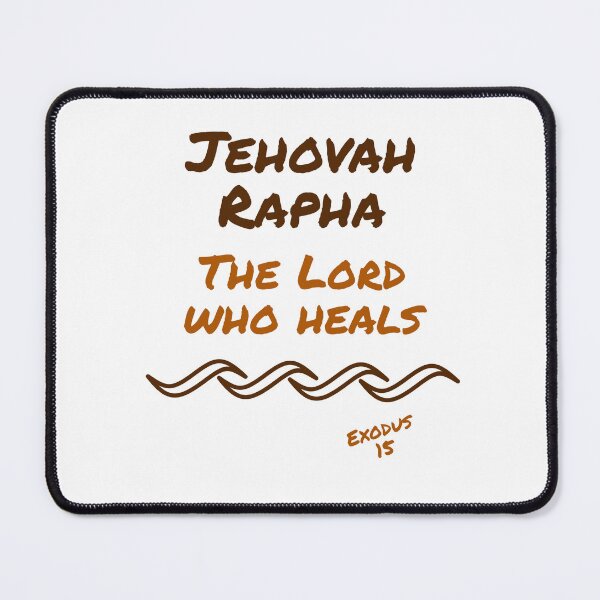 Item preview, Jehovah Rapha Brown designed and sold by Miles-and-Daisy.