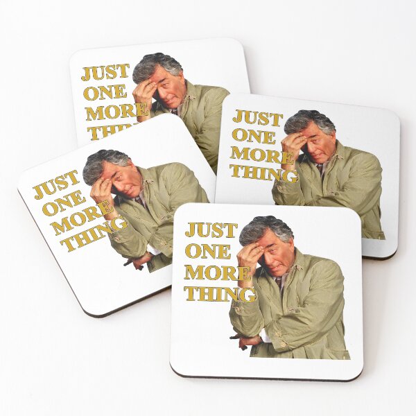 Item preview, Just One More Thing Detective designed and sold by MekhalaSomsi.