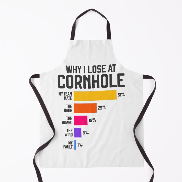 Item preview, Why I Lose at Cornhole Humor Toss Like a Boss designed and sold by grinta2021.