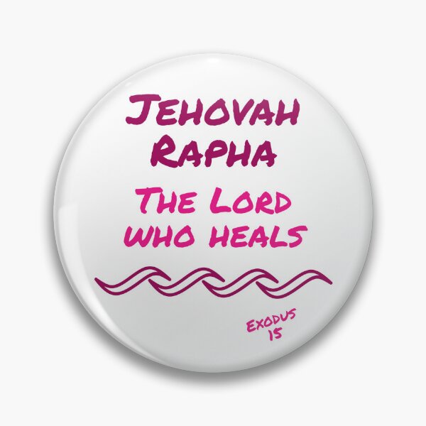 Item preview, Jehovah Rapha Pink designed and sold by Miles-and-Daisy.