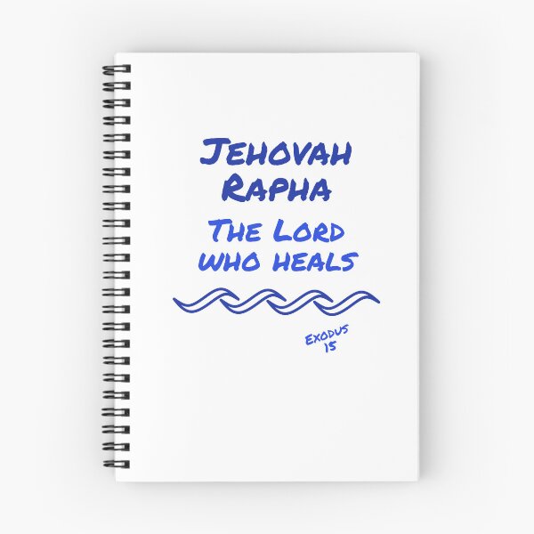 Item preview, Jehovah Rapha Blue designed and sold by Miles-and-Daisy.