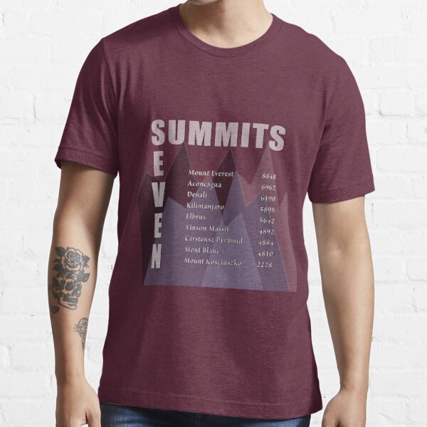 seven summits shirt