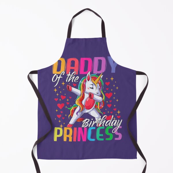 Item preview, Daddy of the Birthday Princess Dabbing Unicorn Theme designed and sold by ufbsouettb9.
