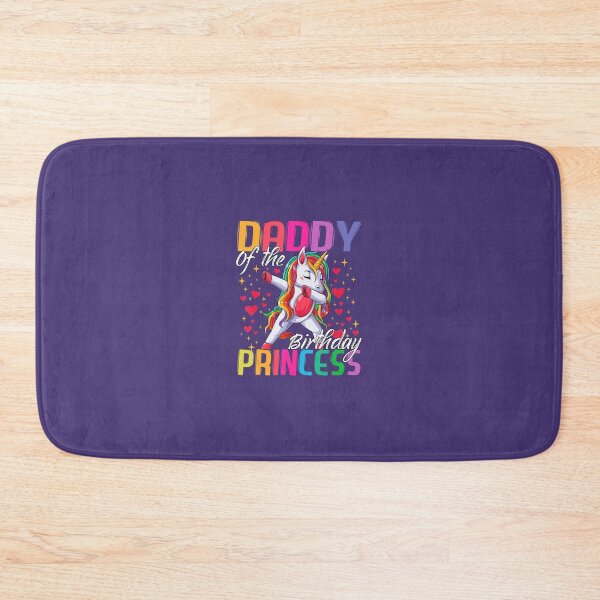 Item preview, Daddy of the Birthday 	 Princess Dabbing Unicorn Theme 	 	 designed and sold by ufbsouettb9.