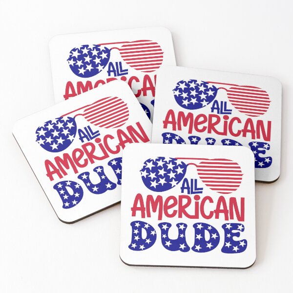 Item preview, All American Dude, patriotic, 4th of july shirts designed and sold by Impulsshop.
