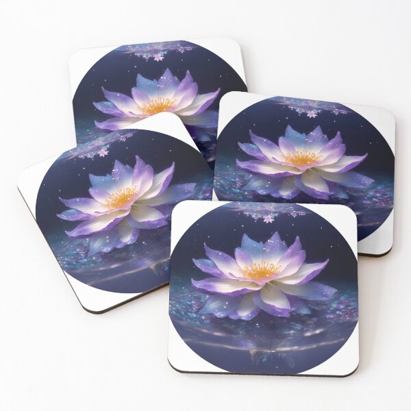 Item preview, Galactic Bloom: A Celestial Flower Submerged in the Depths designed and sold by WASjourney.