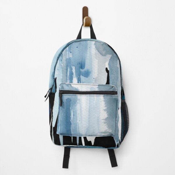 Item preview, Abstract Symphony: Mesmerizing Grey and Blue Paint Streaks designed and sold by aquinavortex.