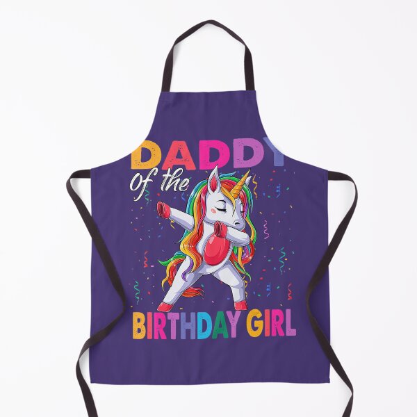 Item preview, Daddy of the Birthday Princess Dabbing Unicorn Theme designed and sold by ufbsouettb9.