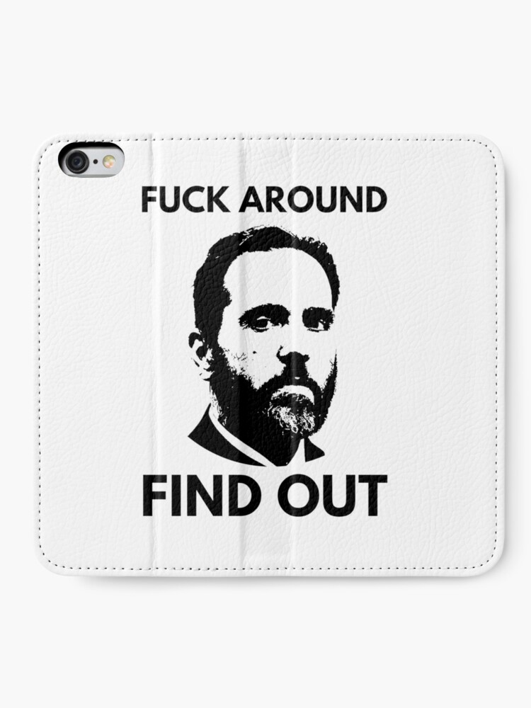 Karma is Jack Smith iPhone Wallet for Sale by partyfarty