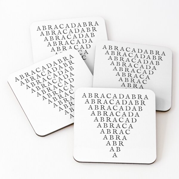 Item preview, Copy of Abracadabra Occult Incantation designed and sold by Happy Puppy Print On Demand.