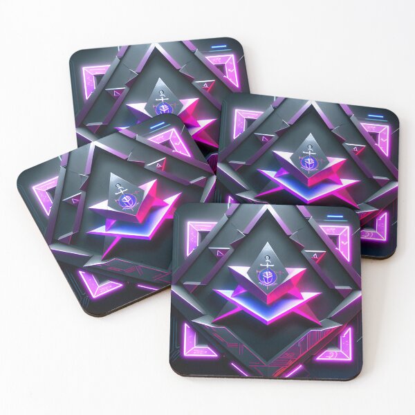 Item preview, Symbol masons in style cyberpunk. Cyber, dystopian future 8 designed and sold by Vegan-Cult.