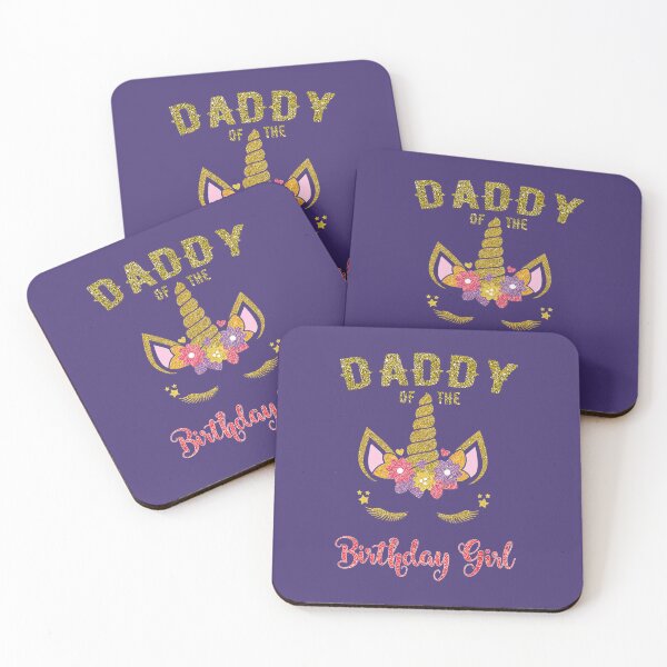 Item preview, Daddy Of The Birthday 	 	, Unicorn Matching Outfit 	 	 designed and sold by ufbsouettb9.