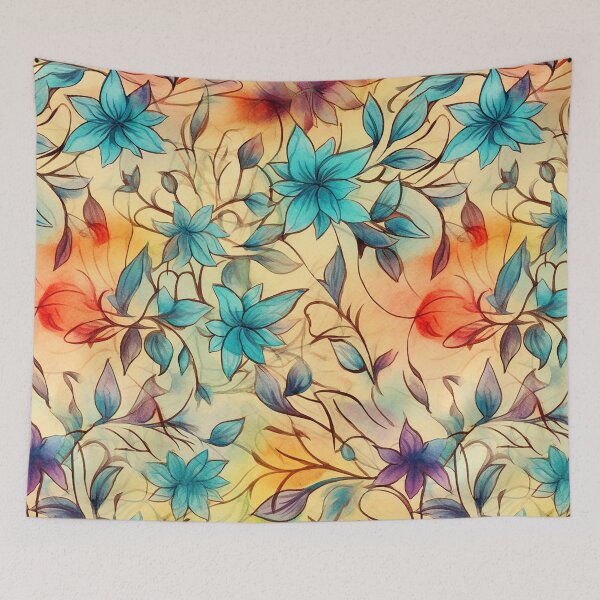 Item preview, Florinda - Vining Flowers (4/4) designed and sold by sabantha.