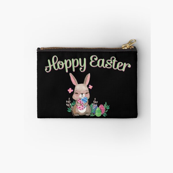 Item preview, Hoppy Easter  With Bunny And Eggs designed and sold by BUBLTEES.