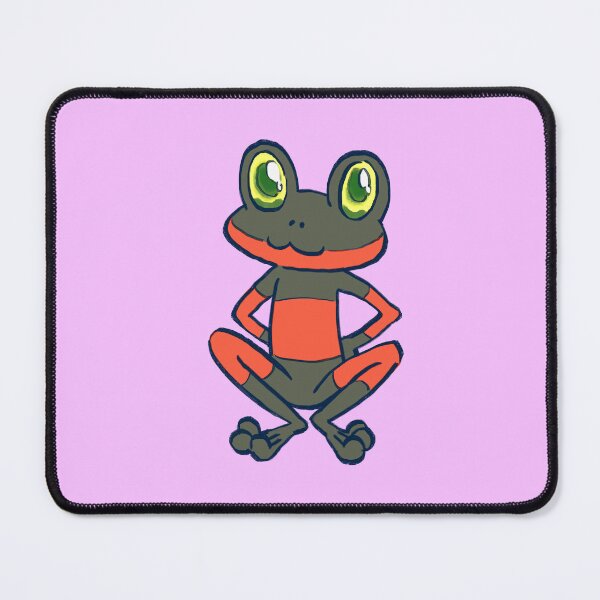 Item preview, I draw duke the red and black striped frog / chocolat's familiar sugar sugar rune designed and sold by RansRoom.