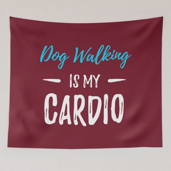 Item preview, Dog Walking Is My Cardio 	 Funny Dog Walker Gif	 	 	 designed and sold by qkyxzdrxl74.